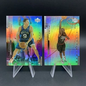 2000-01 Upper Deck Encore Star Rookie - Eduardo Najera + Craig Claxton RC /1600 - Bild 1 von 4