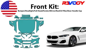 For BMW 8 Series 2023-2025 Front Paint Protection Film PreCut Kit PPF - Picture 1 of 7