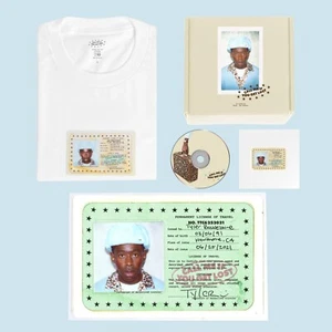 NUOVO/SIGILLATO Tyler The Creator White Shirt CD BOX SET Chiamami se ti perdi - LG - Foto 1 di 3