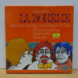 2705 038 PUCCINI La Boheme ANTONINI VOTTO DG STEREO 2LP BOX EX+ - Picture 1 of 7