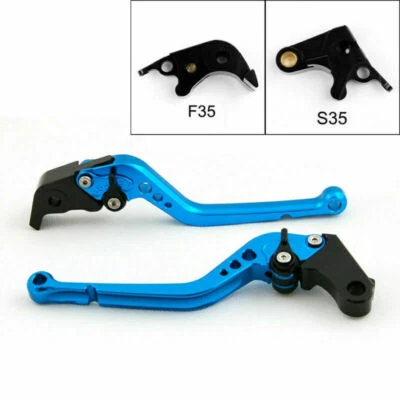 Long Brake Clutch Levers For Suzuki GSXR600 GSXR750 06-2010 GSXR1000 05-06 T9 - Image 1 of 4
