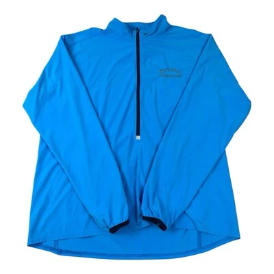 Nike Men’s 1/2 Zip Pullover Running Windbreaker Blue Boulder Road Runners Large - Image 1 of 4