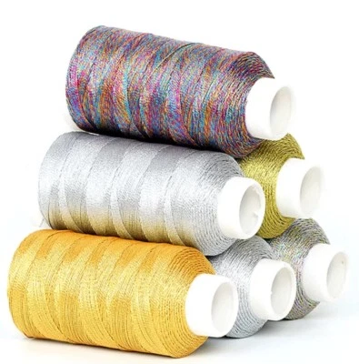 Metallic Cord String DIY Craft Jewelry Bead Wrap Gift Pack Decor Thread $3.29/4m - image 1 of 4