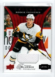 2019-20 Upper Deck Trilogy Red #73 Teddy Blueger JSY /499 - Picture 1 of 1