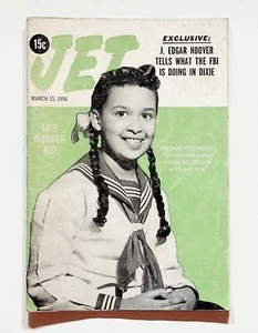 1956 March 15 JET Magazine KFMB San Diego Disc Jockey Archie Moore Hoover FBI - Picture 1 of 12