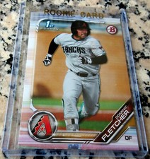 DOMINIC FLETCHER 2019 Bowman 1st TRUE Rookie Card RC Arizona Diamondbacks🔥🔥$$