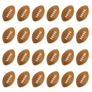 24 Counts Kids Toy Football Stress Ball Mini Foam Squeeze Sports Ball Toys fo... - Picture 1 of 7