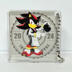 Portachiavi blocco acrilico Shadow the Hedgehog SEGA Cafe SoniKoro 2024 Collab (NUOVO) - Foto 1 di 7