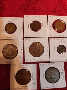 Lot mexikanischer Münzen  - Bild 1 von 2