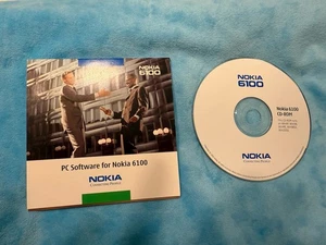 Brandneu Vintage Original Nokia 6100 PC MAC CD Software Handy CD-Rom Telefon CD - Bild 1 von 8