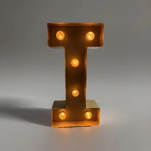 THRESHOLD MARQUEE LIGHT LETTER I TARGET 8” X 4” - Picture 1 of 3