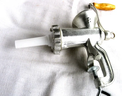 WESTON MANUAL MEAT GRINDER ~ SAUSAGE STUFFER / Accessories - Image 1 of 4