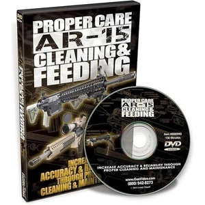 PROPER CARE AR-15 CLEANING & FEEDING DVD 2011 NEW - Foto 1 di 1