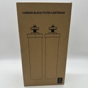 Elementos de purificación de repuesto de filtros de agua Black Berkey BB9-2 (PAQUETE DE 2) NUEVO - Imagen 1 de 4
