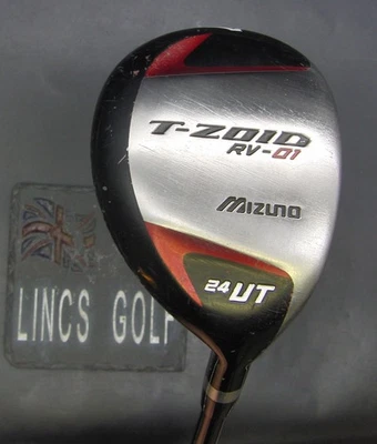 Empuñadura Mizuno T-Zoid RV-01 24° híbrida varilla rígida de grafito Mizuno Foto 1 de 4