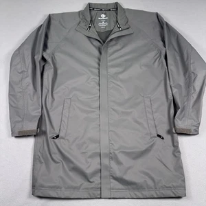 Sunice Typhoon Rain Jacket Windbreaker Men’s Large Waterproof Full Zip Gray NWOT - Picture 1 of 12