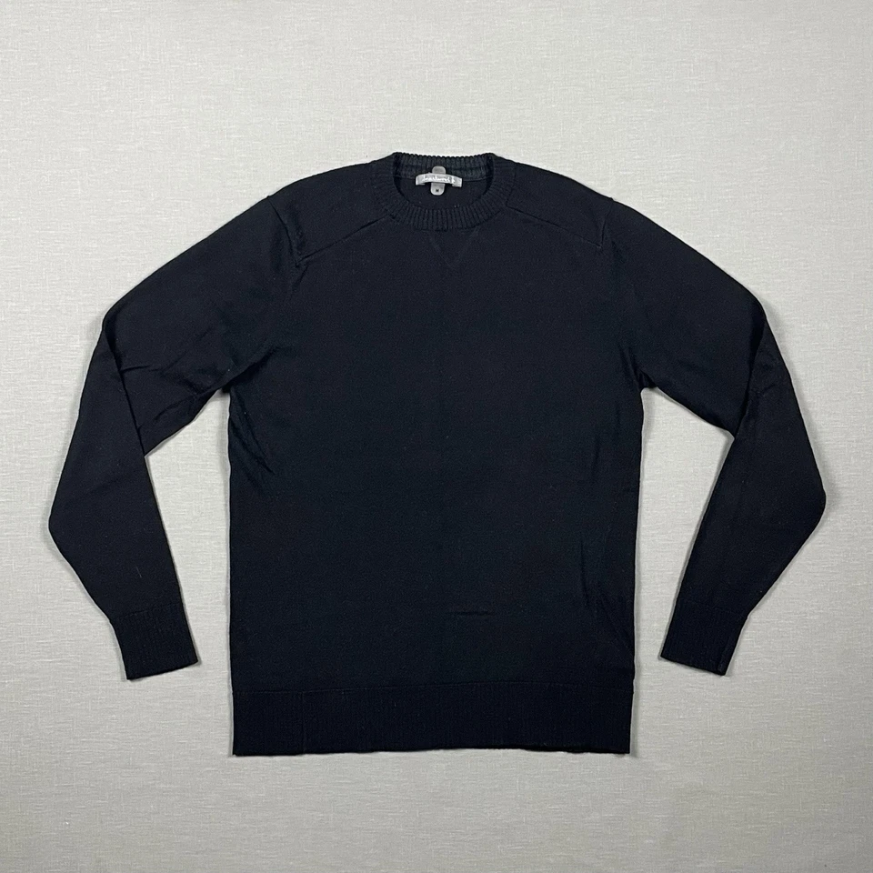 Smartwool Mens Medium Merino Wool Blend Pullover Sweater Black Long Sleeve EUC - Image 1 of 4