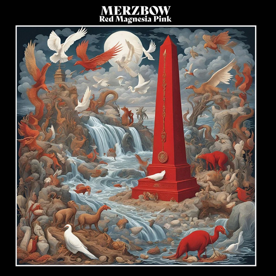 Merzbow Red Magnesia Pink (Vinyl) 12" Album Coloured Vinyl (UK IMPORT) - Image 1 of 1