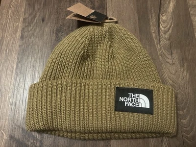 THE NORTH FACE Gorro Gorra Sombrero Perro Salado, Grueso Tejido Parche Logo Foto 1 de 3