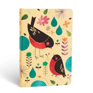 Mother Robin (Tracy Walker's Animal Friends) Mini Lined Hardcover Journal (Elast - Picture 1 of 1