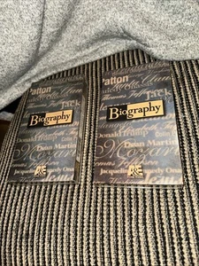 2 sealed A&E biography VHS tapes- Susan Sarandon and Ernie Kovacs - Picture 1 of 2