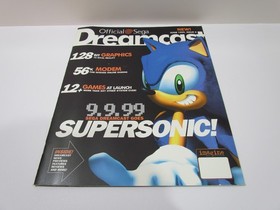 RARE! Official Sega Dreamcast Magazine Issue 0 June 1999 feat. Sonic Adventure