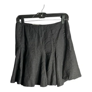 Stella McCartney Black A Line Skirt With Zippered Back Size 12 - Picture 1 of 6