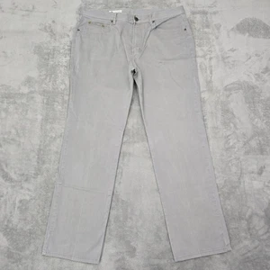 Onward Reserve Pants Mens 38x33 Gray Five Pocket Stretch Twill Straight Leg - Picture 1 of 19