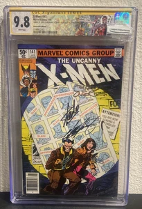 X-Men #141 CGC 9.8 Sig. by Claremont, Lee, and Austin. Newsstand w/ White Pages - Picture 1 of 2