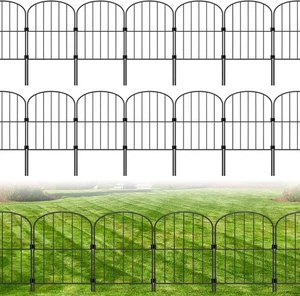 Dekorativer Gartenzaun 25 Stück Tiersperre Zaun 27 Fuß (L) x 24 Zoll (H) Rustpro - Bild 1 von 8