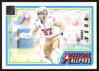 4966G 2023 Donruss #AAP-7 Nick Bosa Action All-Pros - Image 1 of 2
