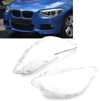2x Headlight Lens Lampshade Cover For BMW 1 Series F20 116i 118i 120i 12-14 Foto 1 de 4