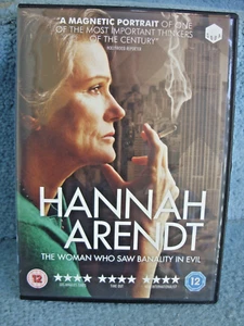 (RARE) Hannah Arendt (DVDR2) 2014 Barbara Sukowa 109mins+Extras (BARGAIN) - Picture 1 of 4