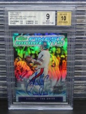 2000 Topps Finest John Elway Finest Moments Refractor Auto #FM3 BGS 9/10 Broncos