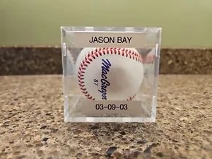 JASON BAY Firmato 2003 NL Ufficiale McGregor Baseball-PIRATI in custodia - Foto 1 di 6