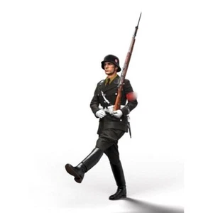 Unpainted 1/16 German SS Soldier Resin Figure Model Kit Unassembled-2 Heads - Picture 1 of 6