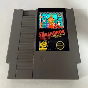 ๐น Super Smash Bros NES โ 8 Bit Game Cartridge โ Region Free - Picture 1 of 3