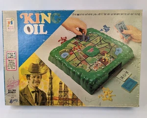 1974 King Oil Board Game by Milton Bradley Complete Vintage - Picture 1 of 6