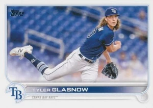 2022 Topps #302 TYLER GLASNOW - Tampa Bay Rays - Bild 1 von 1