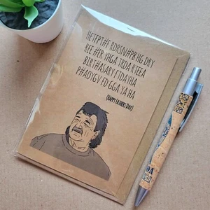 Funny Clarksons Farm Fathers Day card - Gerald Jeremy Clarkson Dad Card - Picture 1 of 3