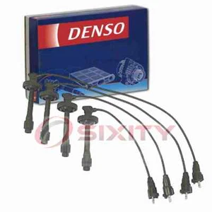 Denso Spark Plug Wire Set for 1998-1999 Toyota Corolla 1.8L L4 Ignition mk - Picture 1 of 5