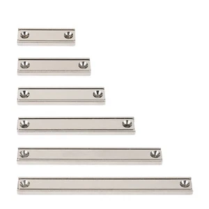 10x Neodym Magnet N52, M3 Loch Bohrung Senkung 20mm Magnet Leiste sni - Bild 1 von 13