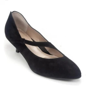 BEAUTIFEEL Lilou black Suede Mary Jane Kitten heels NEW EU 41/10 - Picture 1 of 4