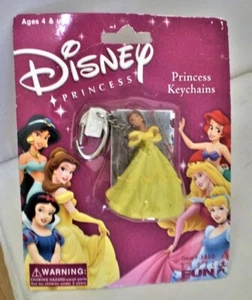 BELLE BEAUTY AND BEAST DISNEY BASIC FUN KEY CHAIN FACTORY PACKAGED - Picture 1 of 1