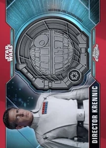 DIGITAL CARD Topps Star Wars Director Krennic Chrome Legacy 22 W1 Red Medallion - Picture 1 of 1