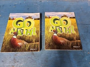 Go Math! Volume 1 & 2 Grade 5 2017 Student Workbooks Homeschool - Picture 1 of 2