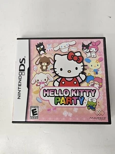 hello kitty party ds case and manual only NO GAME - Picture 1 of 3