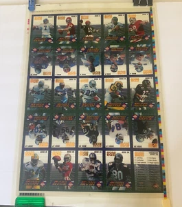 1994 Collectors Edge Uncut Sheet THE BOSS SQUAD Elway Montana Aikman 20x14 - Picture 1 of 7