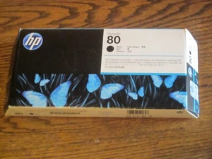 2019 HP 80 BLACK PRINTHEAD & CLEANER DESIGNJET 1050C OEM C4820A - Photo 1/7