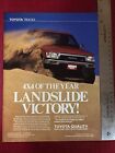 1989 Toyota 4X4 Xtracab SR5 Truck Print Ad- Great To Frame!